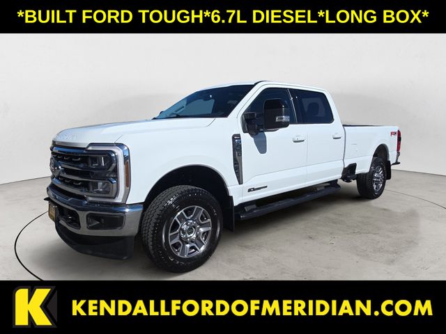 White 2025 Ford F-350 Super Duty Pickup Truck Four-Wheel Drive Automatic