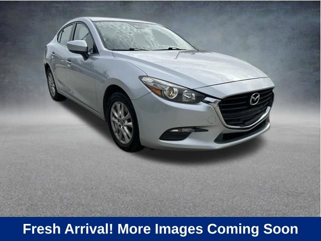 Sonic Silver Metallic 2018 Mazda MAZDA3 Sedan Front-Wheel Drive 6-Speed Manual