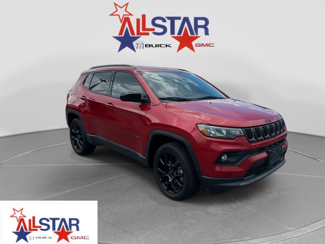Red 2025 Jeep Compass SUV / Crossover Four-Wheel Drive 8-Speed Automatic