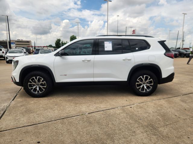 2024 GMC Acadia AT4 White at Classic Elite Chevrolet Sugar Land