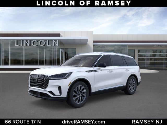Pristine White Metallic Tri-Coat 2026 Lincoln Aviator Premiere AWD SUV / Crossover All-Wheel Drive Automatic