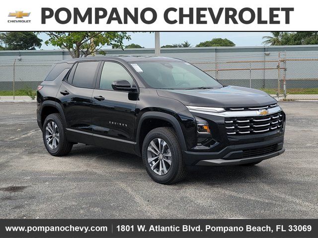 Black Metallic 2026 Chevrolet Equinox SUV / Crossover Front-Wheel Drive Continuously Variable Transmission