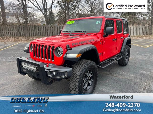 2018 Jeep Wrangler Unlimited Rubicon 4WD