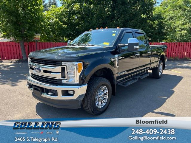 Shadow Black 2017 Ford F-350 Super Duty Pickup Truck Four-Wheel Drive 6-Speed Automatic