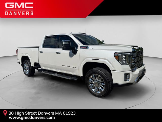White Frost 2021 GMC Sierra 2500HD Pickup Truck Four-Wheel Drive Automatic