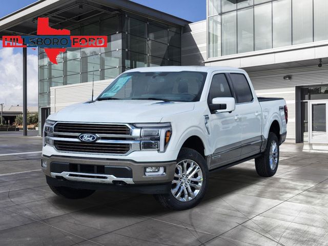 2025 Star White Metallic Tri-Coat Ford F-150 King Ranch Truck