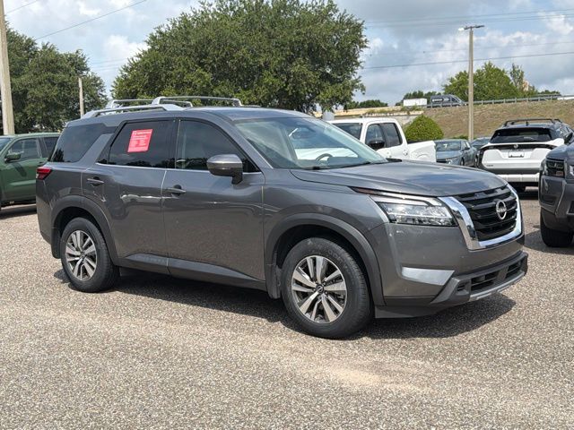 Gray (Gun Metallic) 2023 Nissan Pathfinder SUV / Crossover All-Wheel Drive 9-Speed Automatic