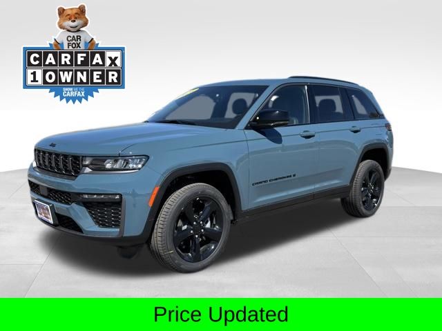 Gray (Steel Blue) 2026 Jeep Grand Cherokee SUV / Crossover Four-Wheel Drive 8-Speed Automatic