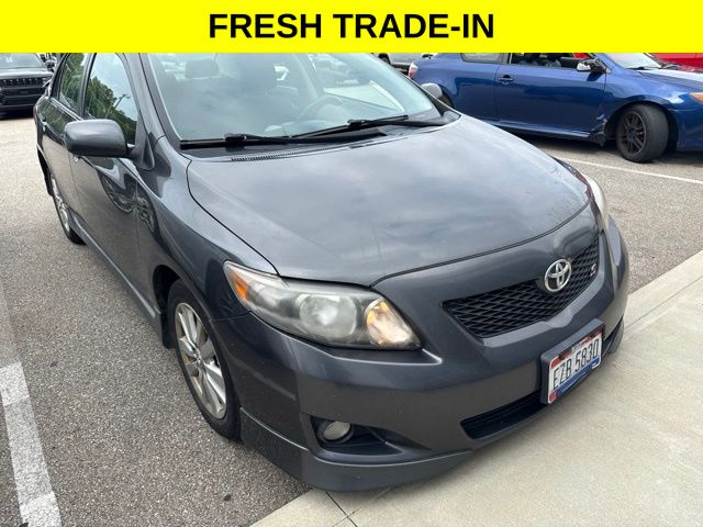 Gray 2010 Toyota Corolla Sedan 4-Speed Automatic