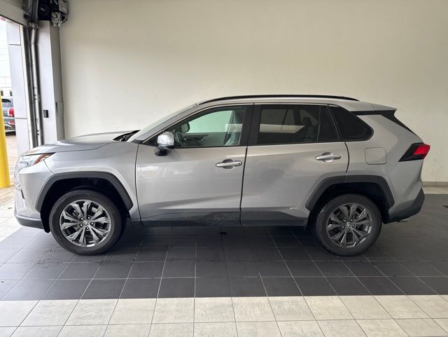 2023 Toyota RAV4 Hybrid XLE Premium Silver at North Houston Mitsubishi