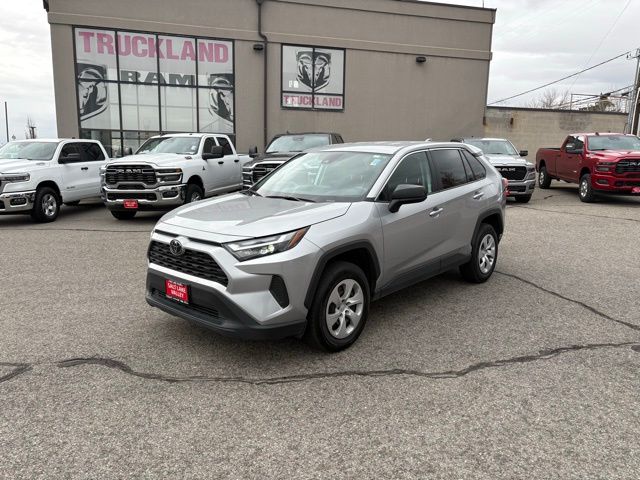 Silver 2024 Toyota RAV4 LE AWD SUV / Crossover All-Wheel Drive 8-Speed Automatic