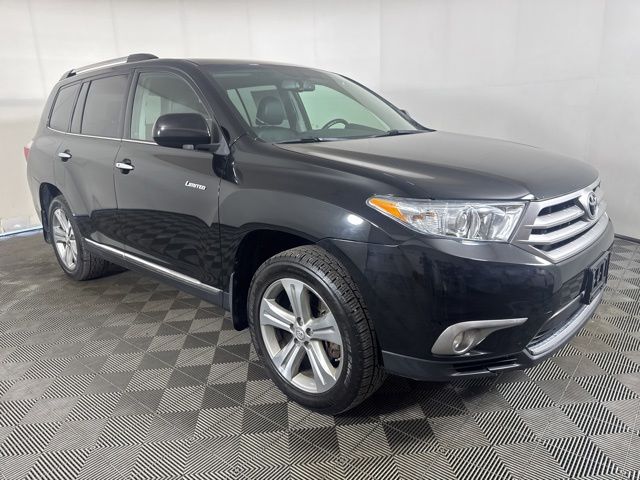 Black 2013 Toyota Highlander Limited AWD SUV / Crossover All-Wheel Drive 5-Speed Automatic Overdrive
