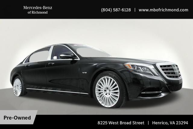 Obsidian Black Metallic 2016 Mercedes-Benz S-Class Sedan Rear-Wheel Drive 7-Speed Automatic