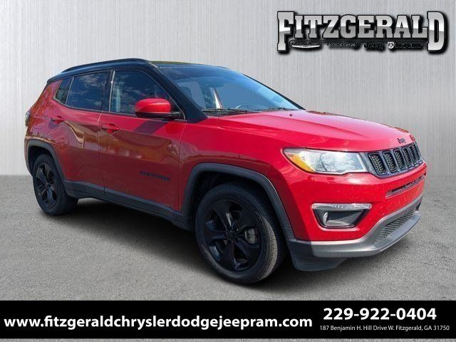 Redline Pearlcoat 2018 Jeep Compass SUV / Crossover Front-Wheel Drive 6-Speed Automatic
