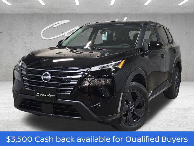 Super Black 2026 Nissan Rogue SUV / Crossover Front-Wheel Drive Continuously Variable Transmission