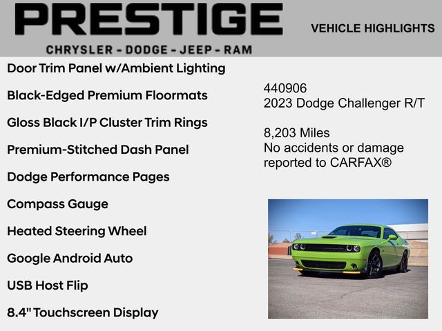 2023 Dodge Challenger R/T 8