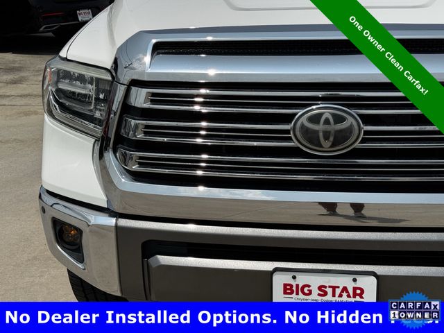 2020 Toyota Tundra 1794 White at Toyota of Victoria