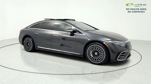 Gray 2024 Mercedes-Benz EQS Sedan All-Wheel Drive 1-Speed Automatic