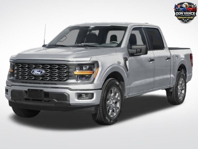 Silver Metallic 2024 Ford F-150 Pickup Truck Four-Wheel Drive Automatic
