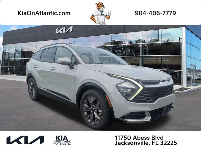 Gray 2023 Kia Sportage SUV / Crossover Front-Wheel Drive 8-Speed Automatic