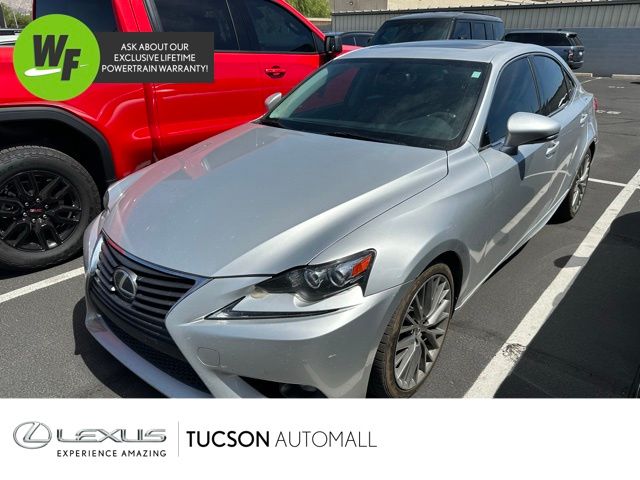 Silver 2015 Lexus IS 250 Sedan RWD Sedan Rear-Wheel Drive 6-Speed Automatic