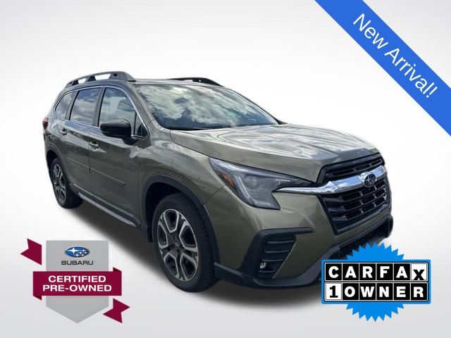 Green Metallic 2025 Subaru Ascent Limited 7-Passenger AWD SUV / Crossover All-Wheel Drive Continuously Variable Transmission