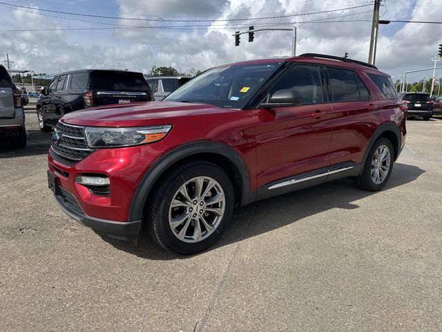2022 Ford Explorer XLT Red at Toyota of Kenner
