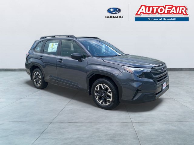 Magnetite Gray Metallic 2025 Subaru Forester Crossover AWD SUV / Crossover All-Wheel Drive Continuously Variable Transmission