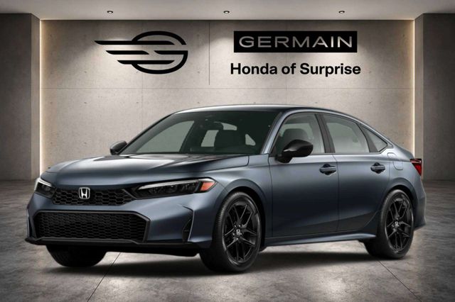 New 2026 Meteorite Gray Metallic Honda Sport Sedan image 5