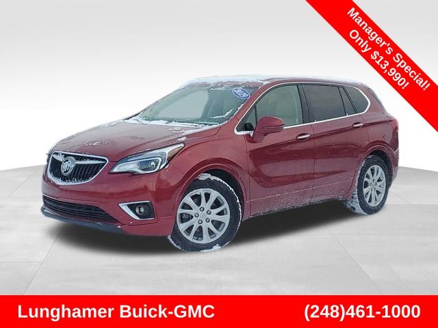 Chili Red Metallic 2019 Buick Envision Preferred FWD SUV / Crossover Front-Wheel Drive 6-Speed Automatic