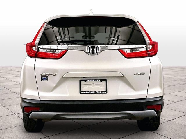 2017 Honda CR-V EX-L White at Bob Ruth Ford