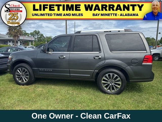 Gray (Magnetic Metallic) 2015 Lincoln Navigator RWD SUV / Crossover 4X2 6-Speed Automatic