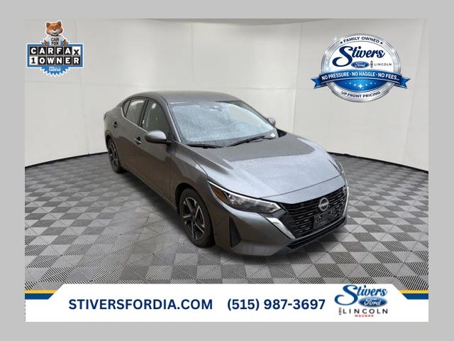 Gray (Gun Metallic) 2024 Nissan Sentra Sedan Front-Wheel Drive Continuously Variable Transmission