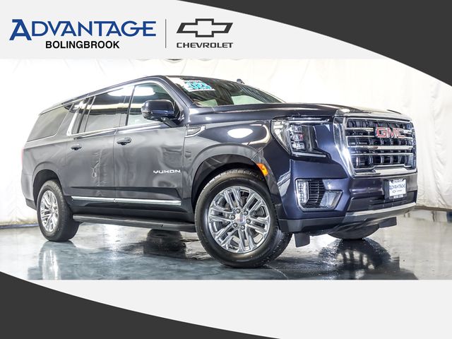 Titanium Rush Metallic 2023 GMC Yukon XL SLT 4WD SUV / Crossover Four-Wheel Drive