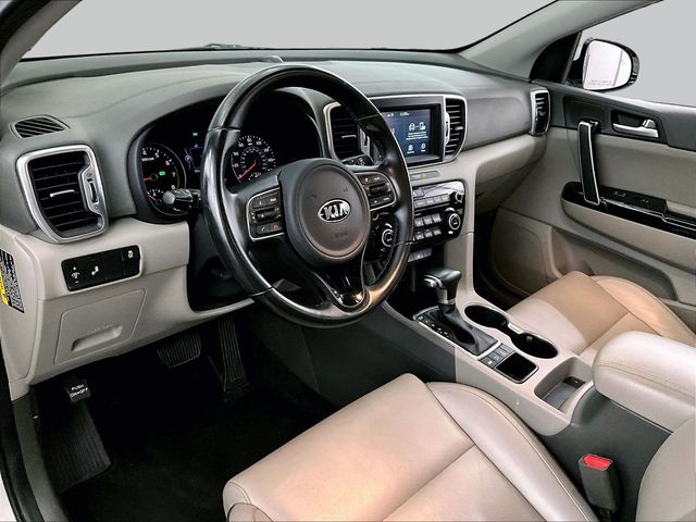 2018 Kia Sportage EX White at Bob Ruth Ford