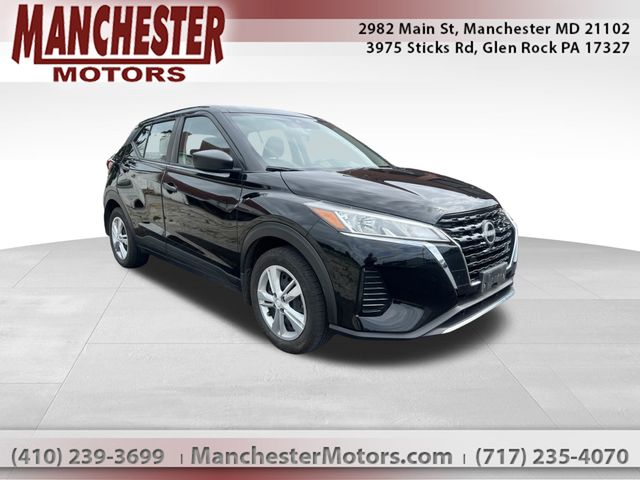 Super Black 2022 Nissan Kicks SUV / Crossover Front-Wheel Drive Continuously Variable Transmission
