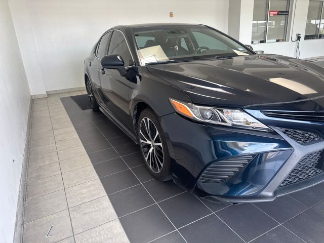 2020 Toyota Camry SE Blue at Emmons Autoplex