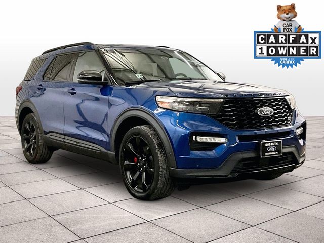 2020 Ford Explorer ST Blue at Klick Lewis Buick Chevrolet