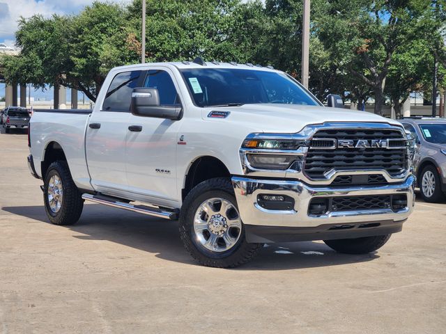 Bright White Clearcoat 2025 RAM 2500 Pickup Truck Four-Wheel Drive 8-Speed Automatic