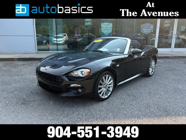 Nero Cinema Jet Black 2017 FIAT 124 Spider Convertible Rear-Wheel Drive 6-Speed Automatic