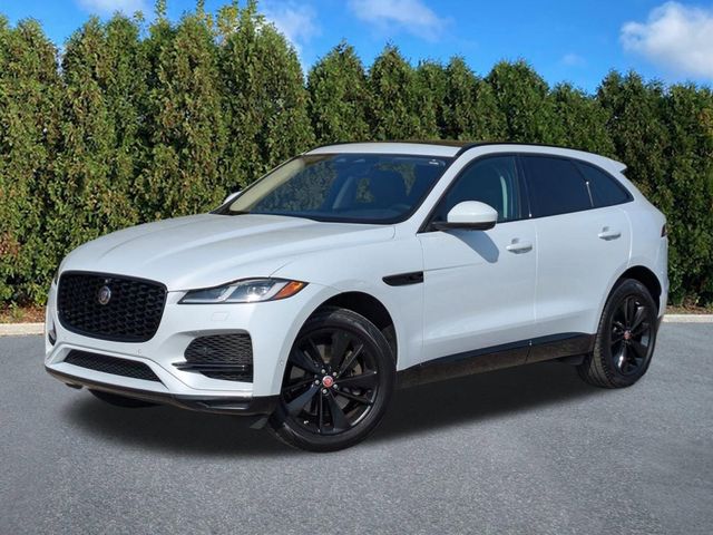Yulong White 2021 Jaguar F-PACE P340 S AWD SUV / Crossover All-Wheel Drive 8-Speed Automatic
