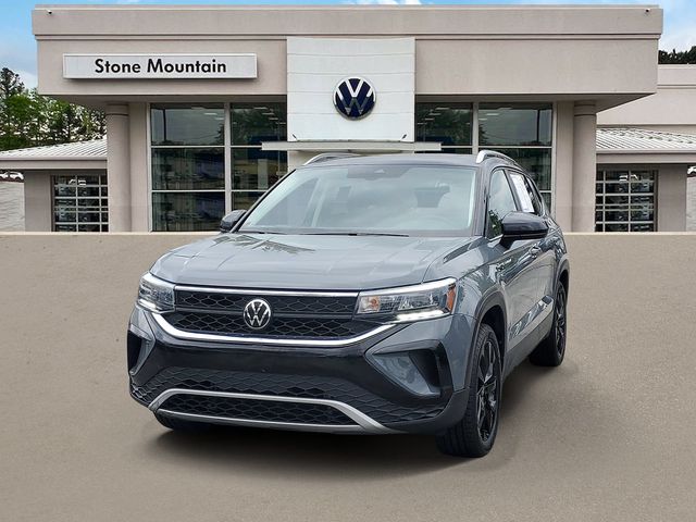 Pure Gray w/Black Roof 2023 Volkswagen Taos SUV / Crossover Front-Wheel Drive 8-Speed Automatic