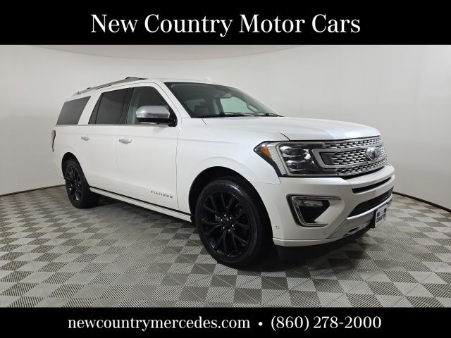 White Platinum Metallic Tri-Coat 2019 Ford Expedition SUV / Crossover Four-Wheel Drive Automatic