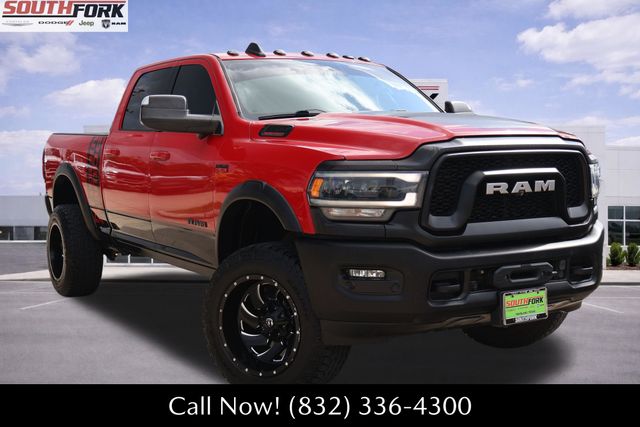 Flame Red Clearcoat 2019 RAM 2500 Power Wagon Crew Cab 4WD Pickup Truck Four-Wheel Drive 8-Speed Automatic