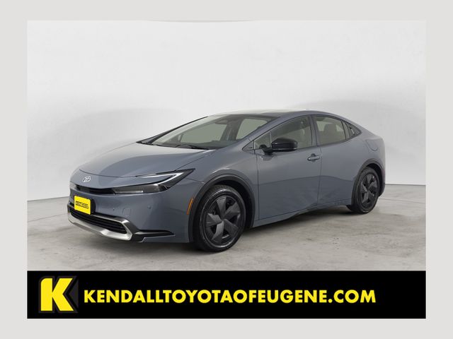 Gray 2025 Toyota Prius Plug-In Hybrid Hatchback Front-Wheel Drive Continuously Variable Transmission