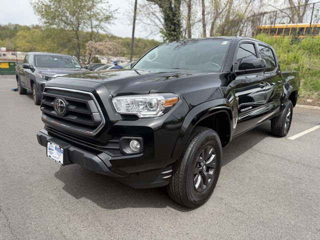 Black 2023 Toyota Tacoma SR5 V6 Double Cab RWD Pickup Truck 4X2 6-Speed Automatic