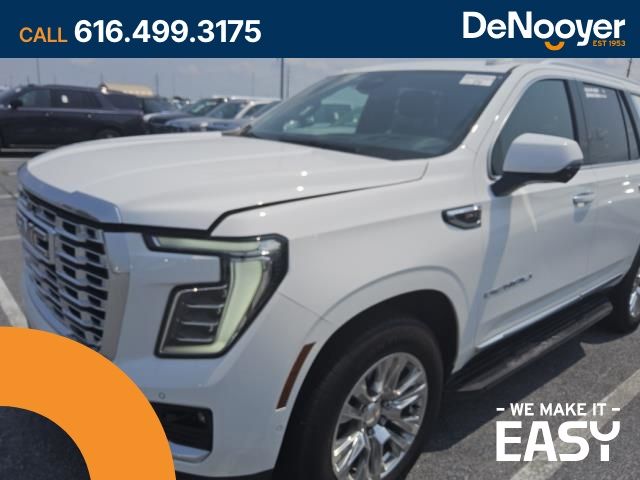 Summit White 2025 GMC Yukon SUV / Crossover Four-Wheel Drive