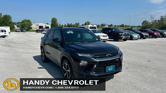 Mosaic Black Metallic 2023 Chevrolet Trailblazer SUV / Crossover Four-Wheel Drive 9-Speed Automatic