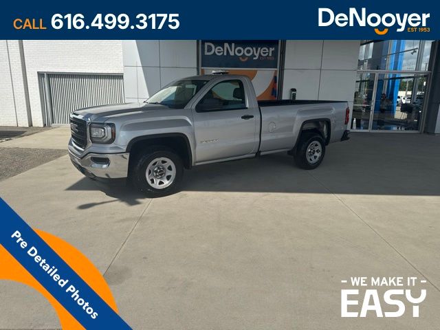 Quicksilver Metallic 2017 GMC Sierra 1500 Pickup Truck 4X2 6-Speed Automatic Overdrive