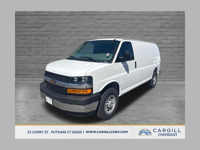 Summit White 2026 Chevrolet Express Cargo Van Rear-Wheel Drive